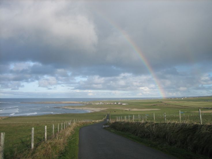 Rainbow over Birsay