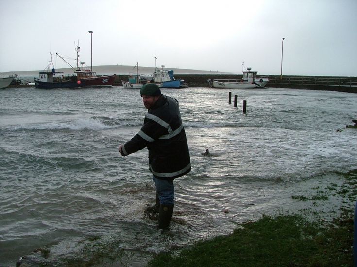 Peedie pier oot o site