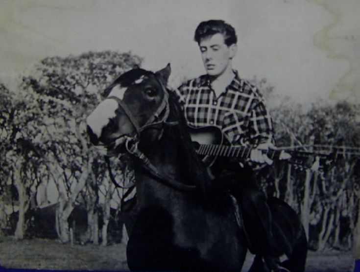 A young Andrew Sinclair