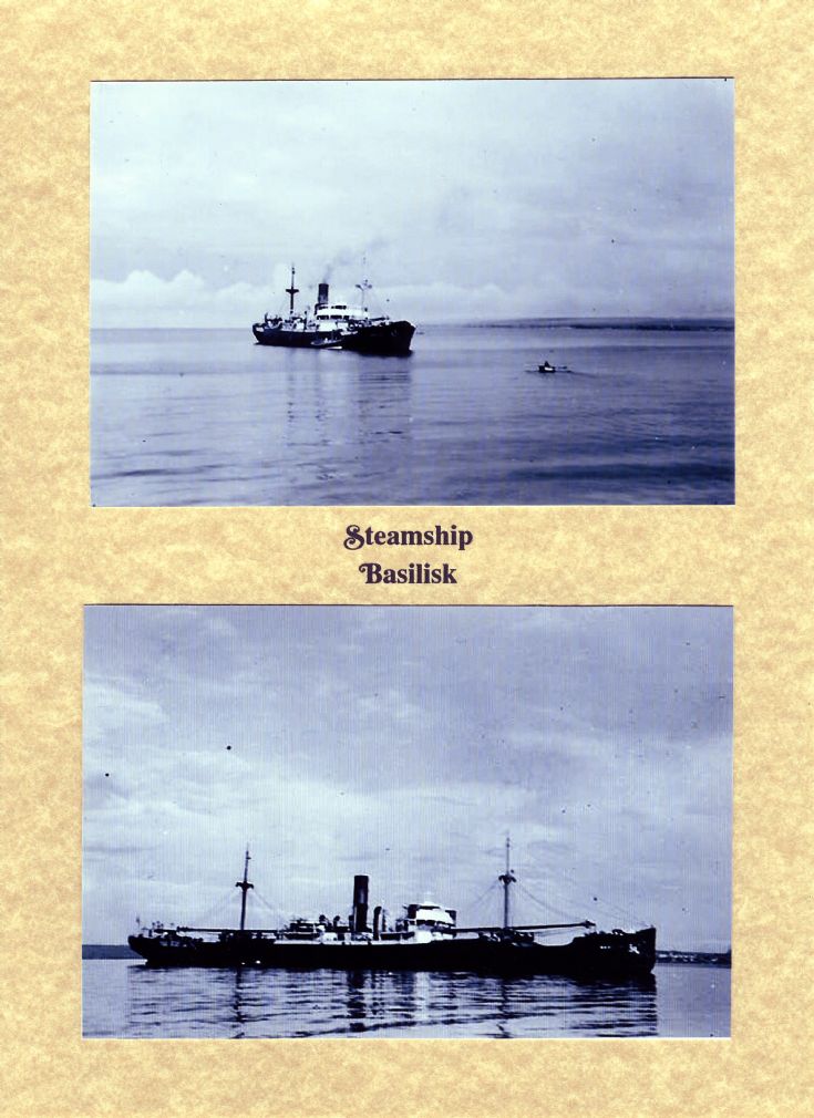 British Steamer BASILISK